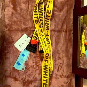 Off White Industrial Belt